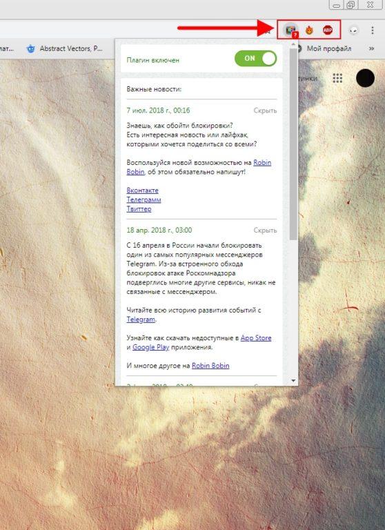 Расширения Google Chrome