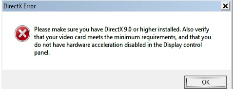 Direct X уже установлен