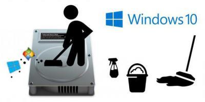 Очистка Windows 10.