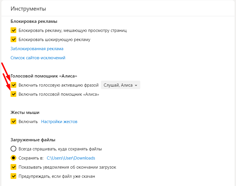 Как отключить голосового помощника Алису