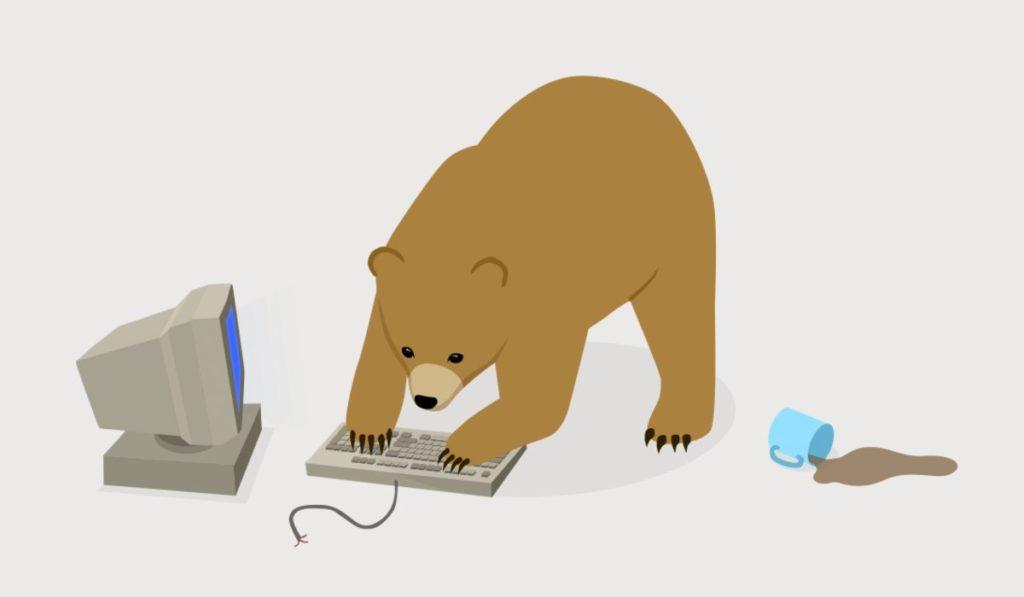 Маскот Tunnel Bear