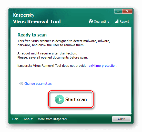 Virus Removal Tool