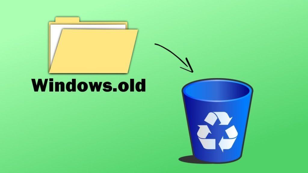 удалить папку windows.old