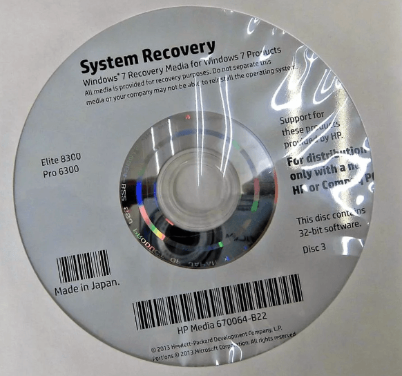 system recovery