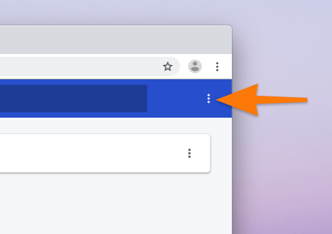 Диспетчер закладок в браузере Google Chrome
