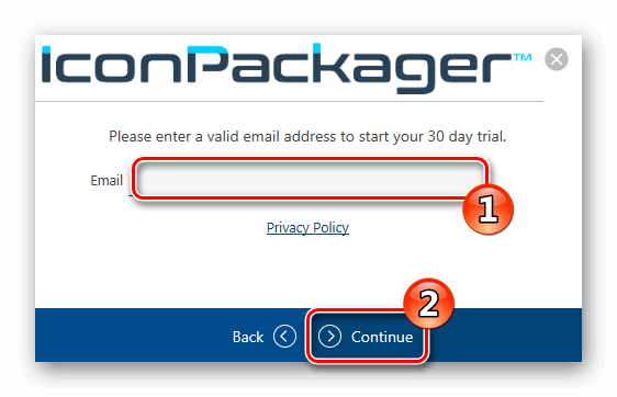 IconPackager email