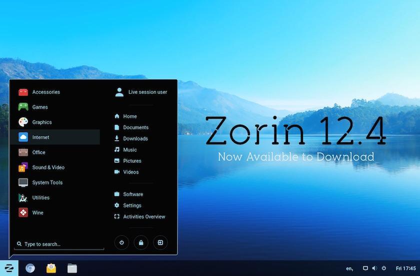Zorin OS 12.4