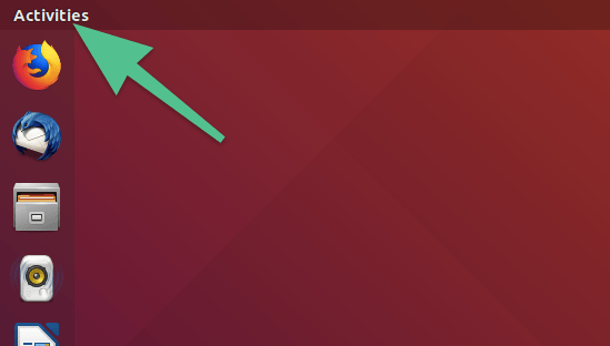 Рабочий стол Ubuntu с оболочкой Gnome 3