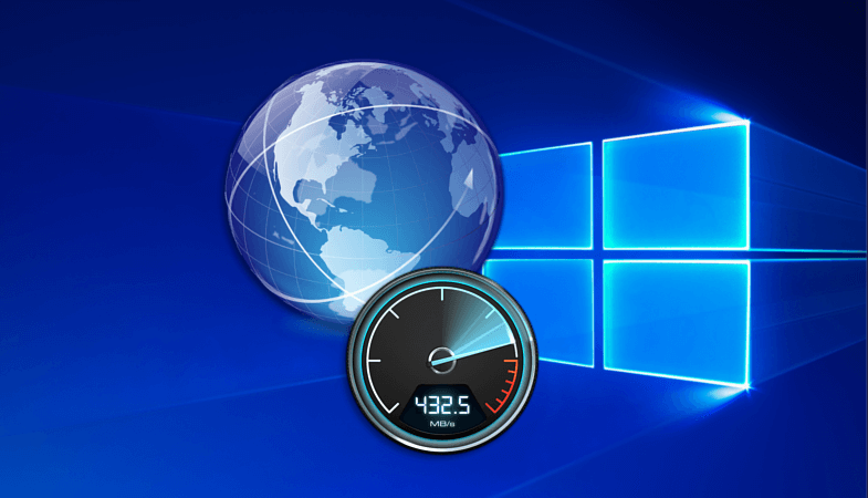 Как посмотреть скорость интернета в Windows 10