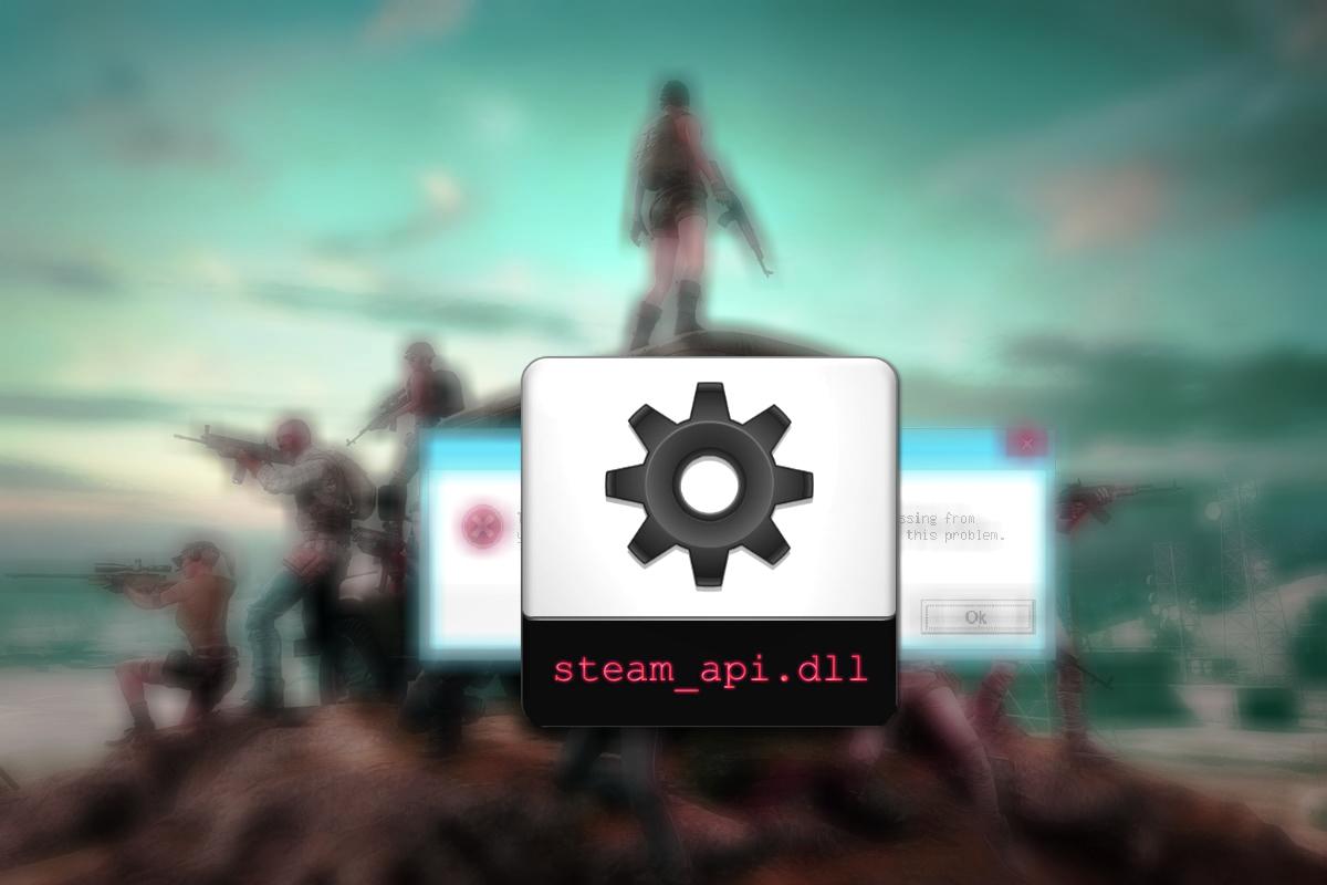 Значок steam_api.dll с шестерёнкой на рабочем столе. Ошибка при запуске игры