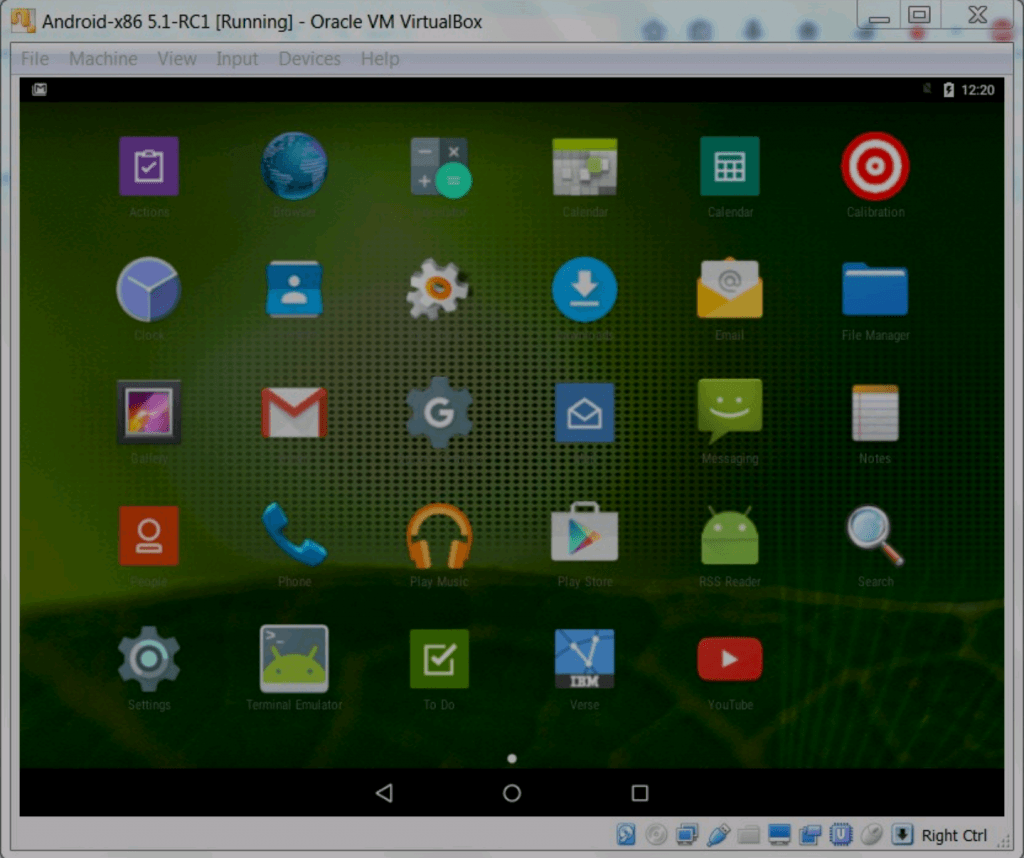 Эмулятор Android для Linux – Android-x86