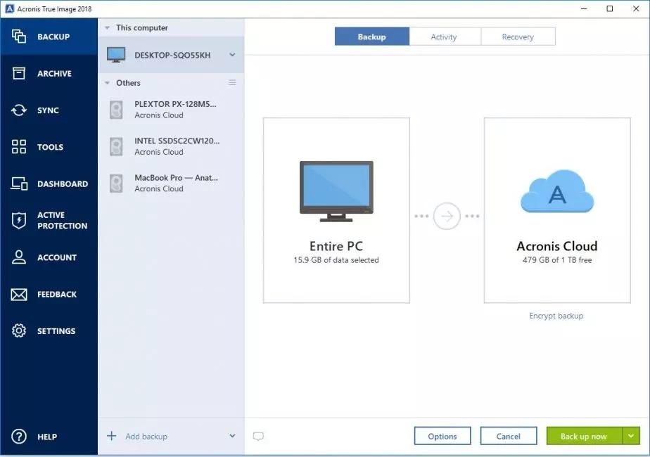 acronis true image 2018 скачать бесплатно с ключом