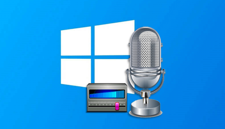 Настройка микрофона в Windows 10