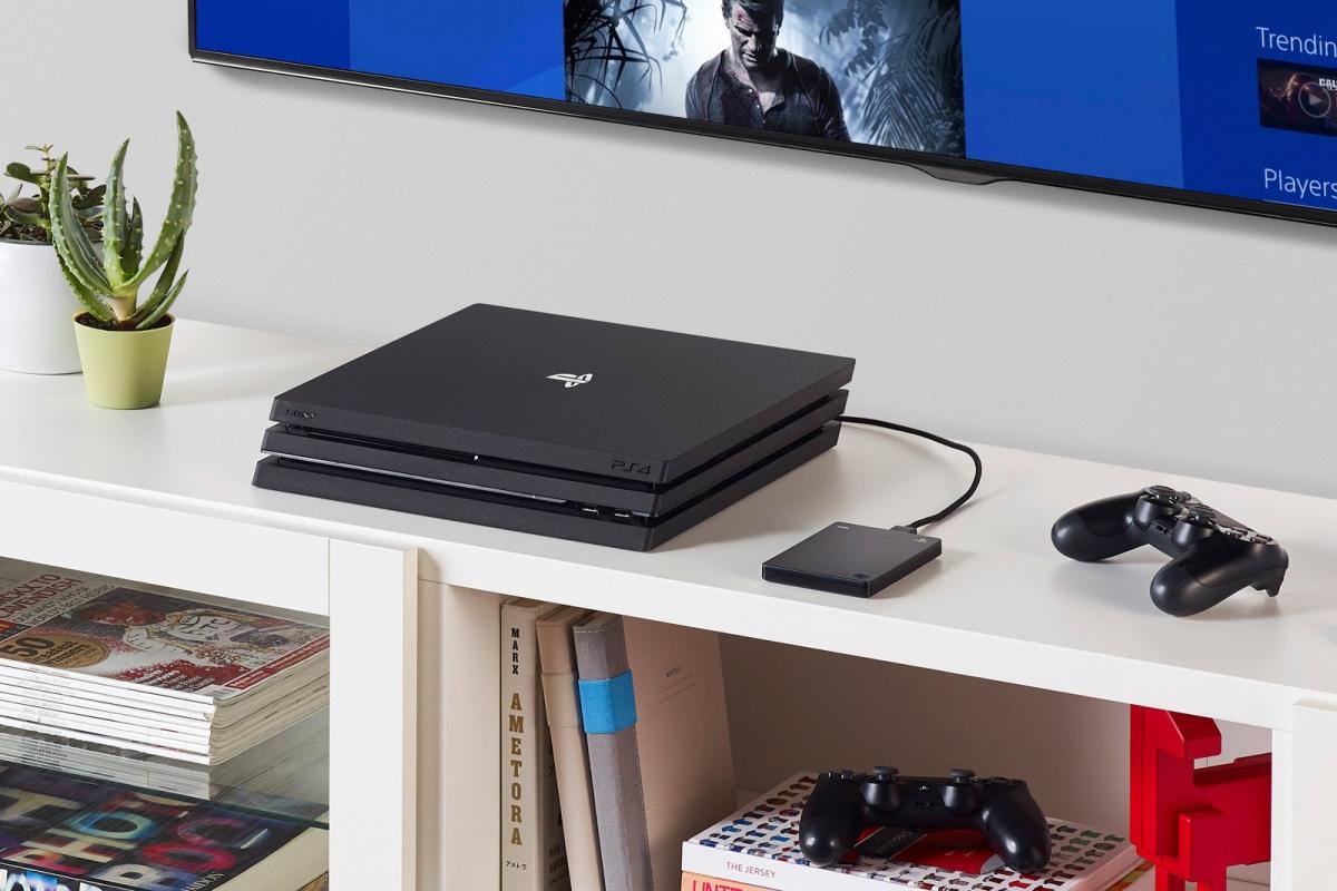 Подключаем внешний жесткий диск к PS4