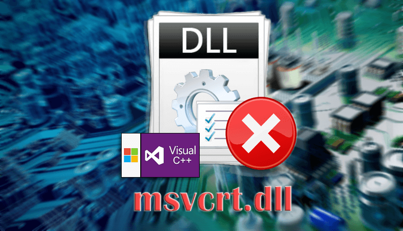 Ошибка файла msvcrt.dll