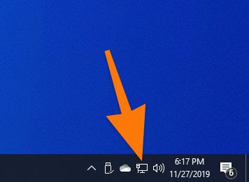 Annotation 2019-11-27 181752.png Значок подключения к сети в Windows 10