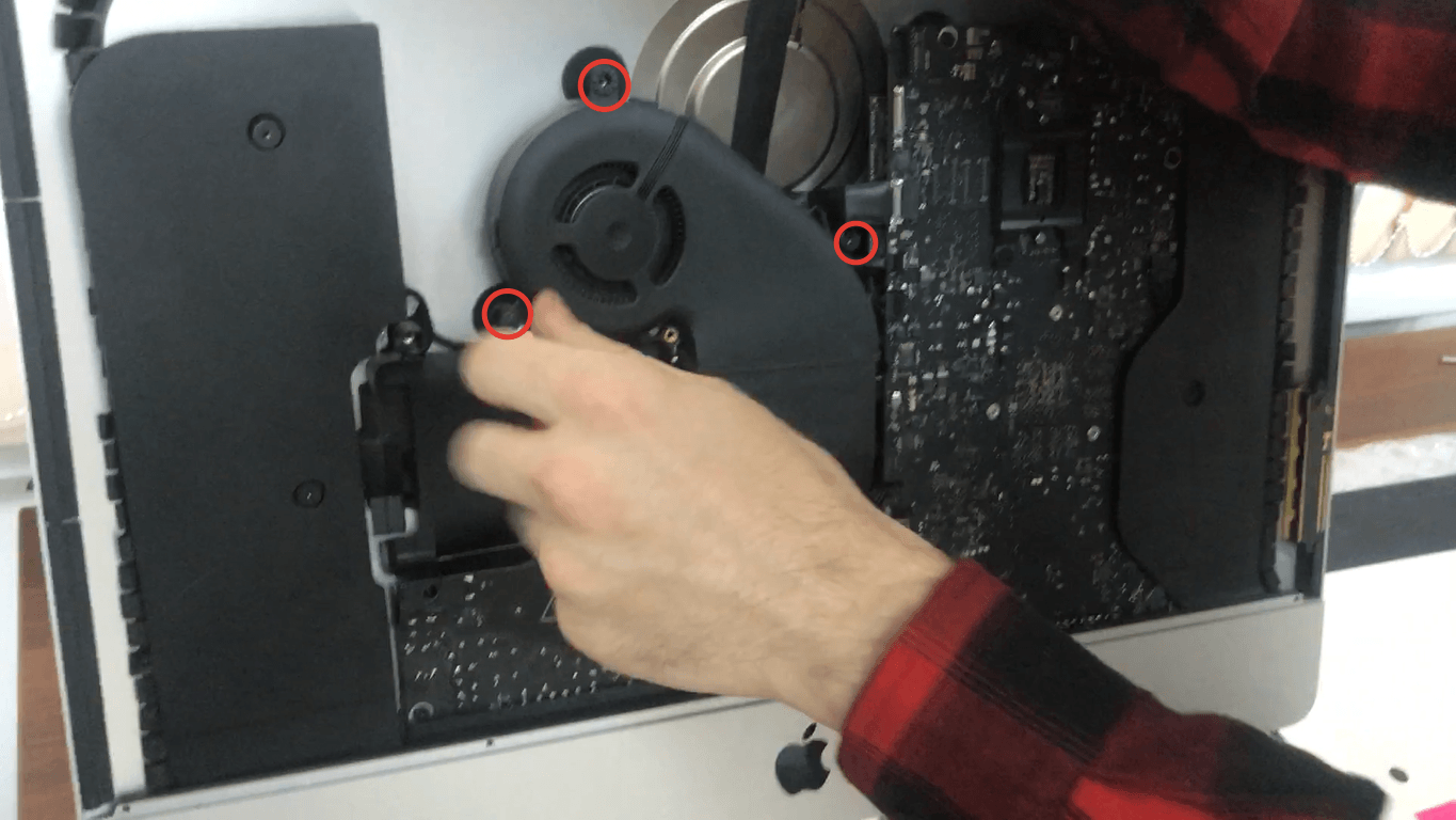 Вентиляция iMac