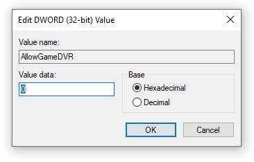 reg6.jpg Настройки ключа AllowGameDVR в реестре