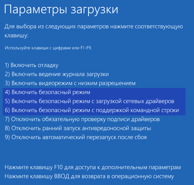 Выбор способа загрузки