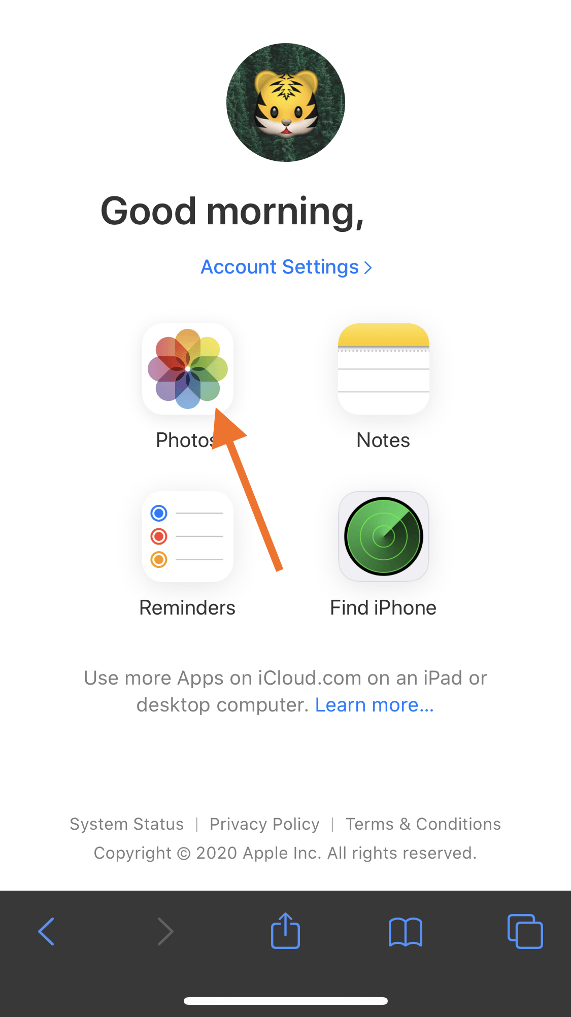 IMG_1325.PNG Мобильная версия веб-интерфейса iCloud