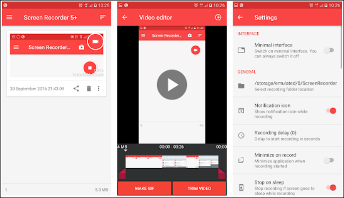 Screen Recorder 5+