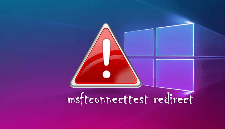 Ошибка «msftconnecttest redirect» в Windows 10