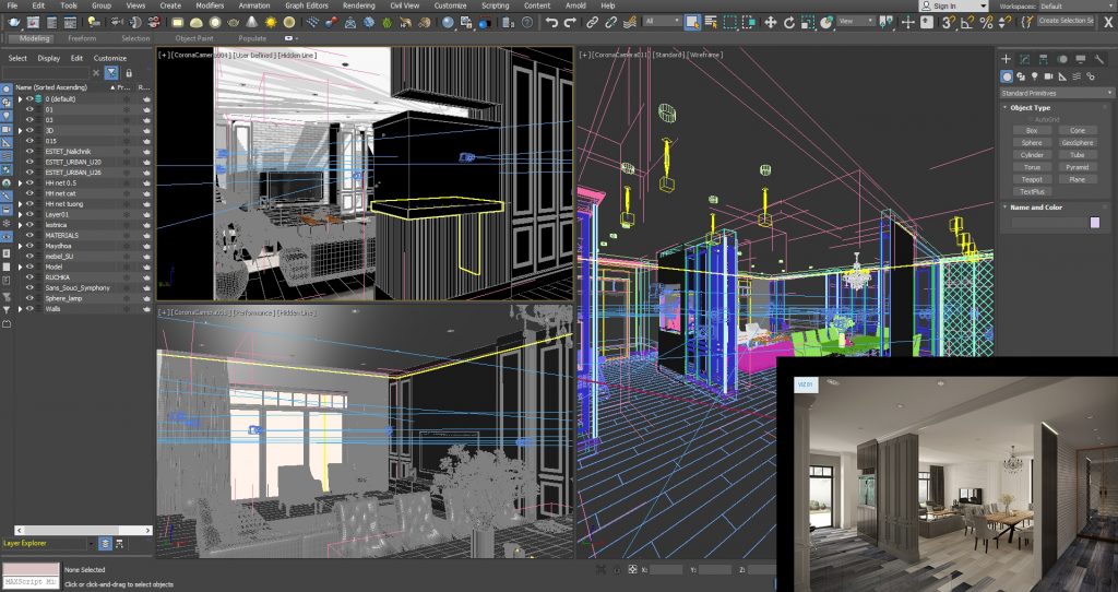 редактор проектирования домов для професcионалов Autodesk 3ds Max