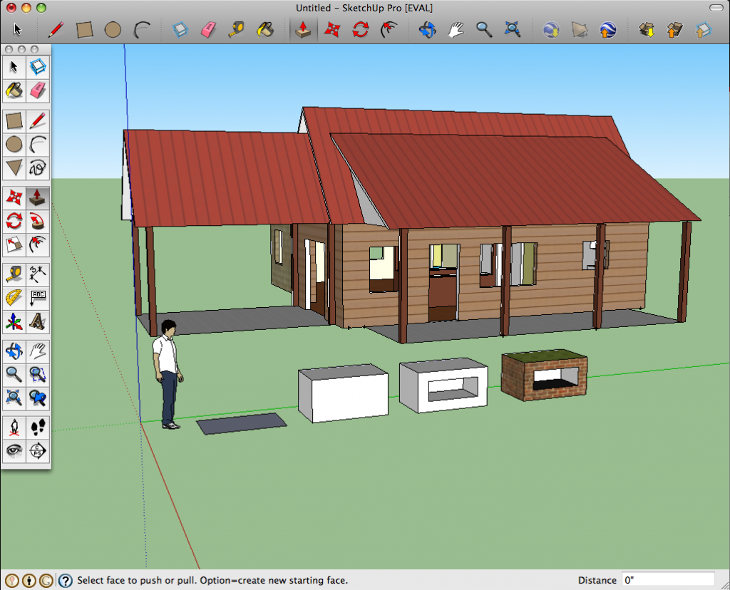 бесплатная программа для создания проекта дома Google SketchUp