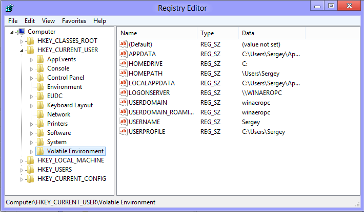 системная утилита редактор реестра в виндовс 10