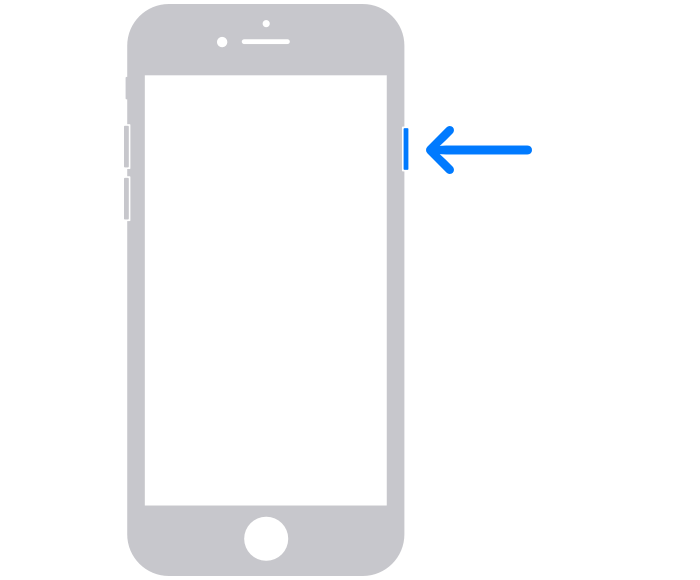 Как перезагрузить iPhone с Touch ID