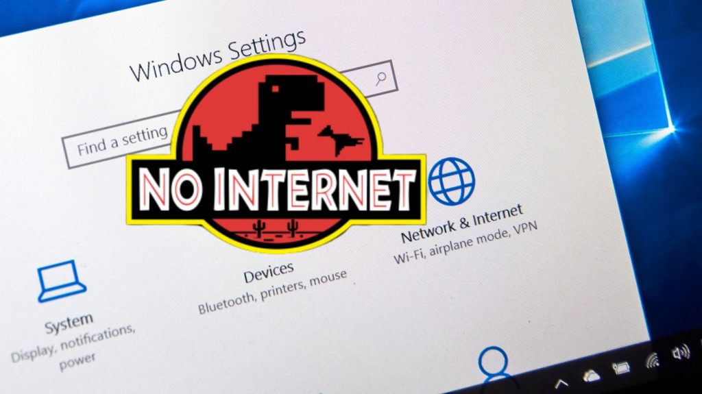 Нет подключения к Интернету, защищено в Windows 10: решение проблемы