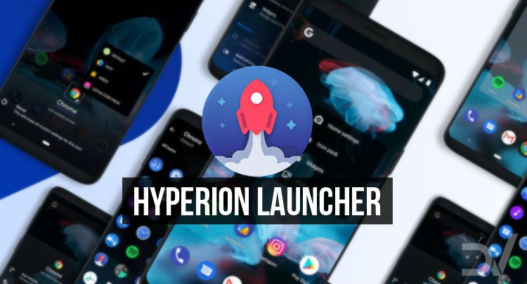Hyperion Launcher для android