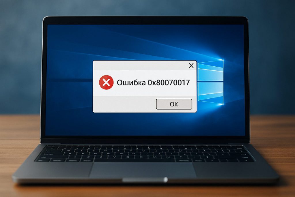 Ошибка 0x80070017 в Windows 10 и 11