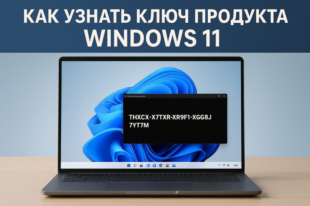 Как узнать ключ продукта Windows 11