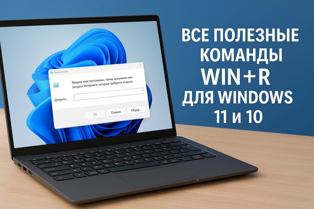Все полезные команды Win+R для Windows 11 и 10