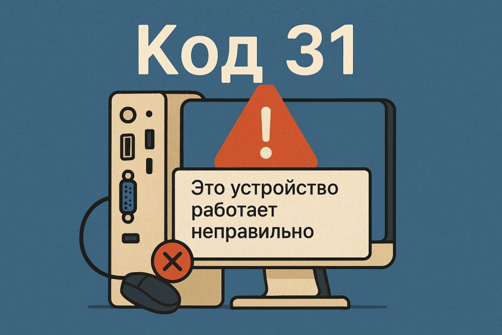Что такое ошибка Код 31 и почему это устройство работает неправильно
