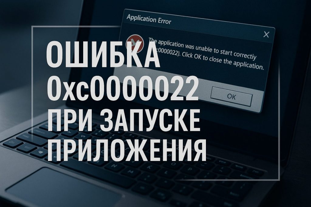 Ошибка 0xc0000022 при запуске игры или приложения — как исправить